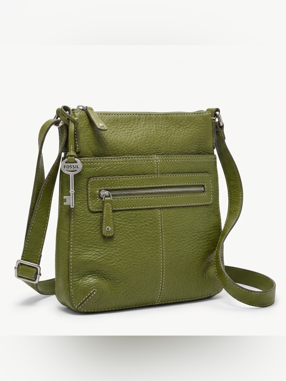 FOSSIL LEATHER SLING BAG